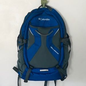Colombia blue outdoors pack back
